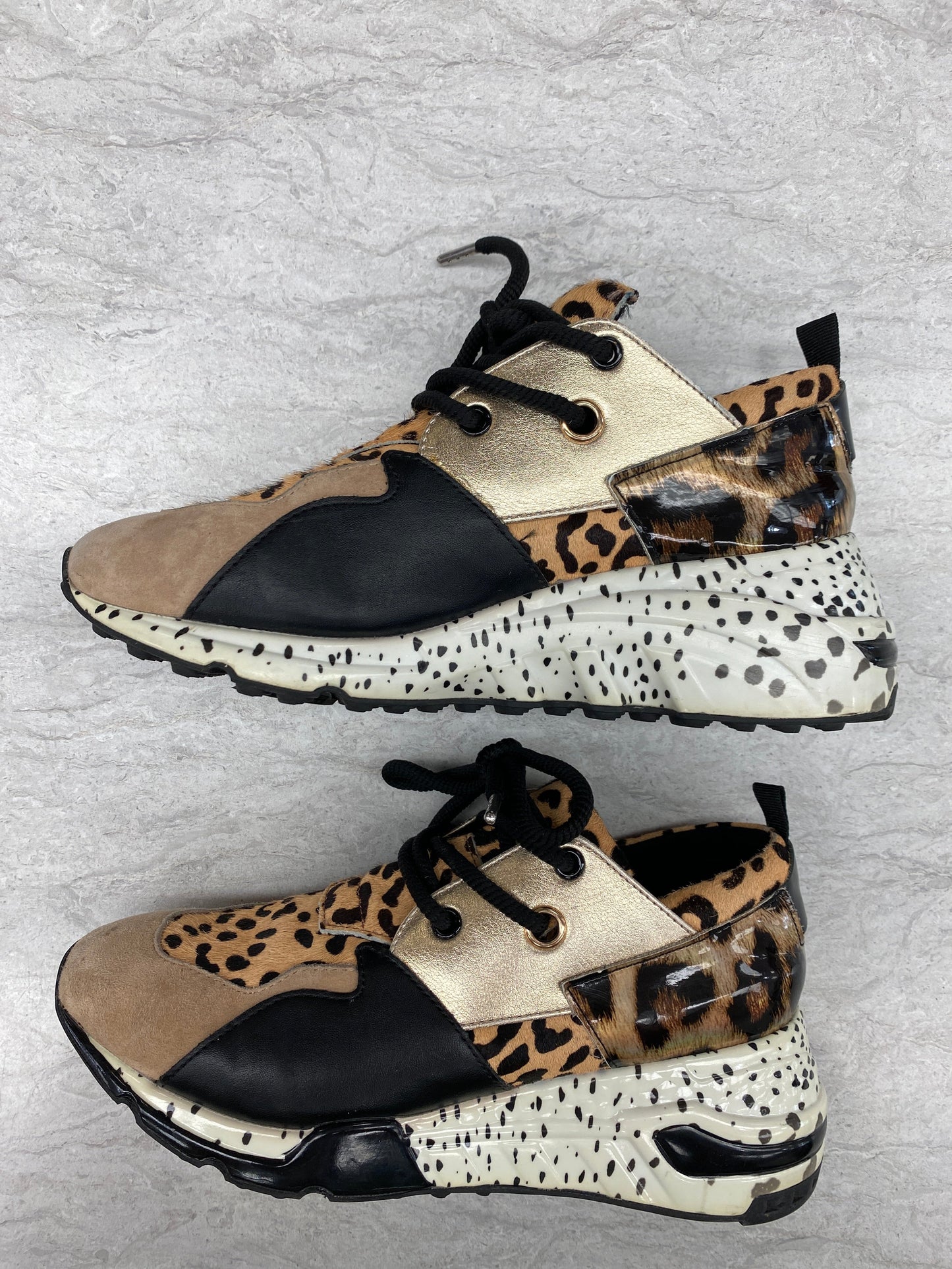 Animal Print Shoes Sneakers Steve Madden, Size 8