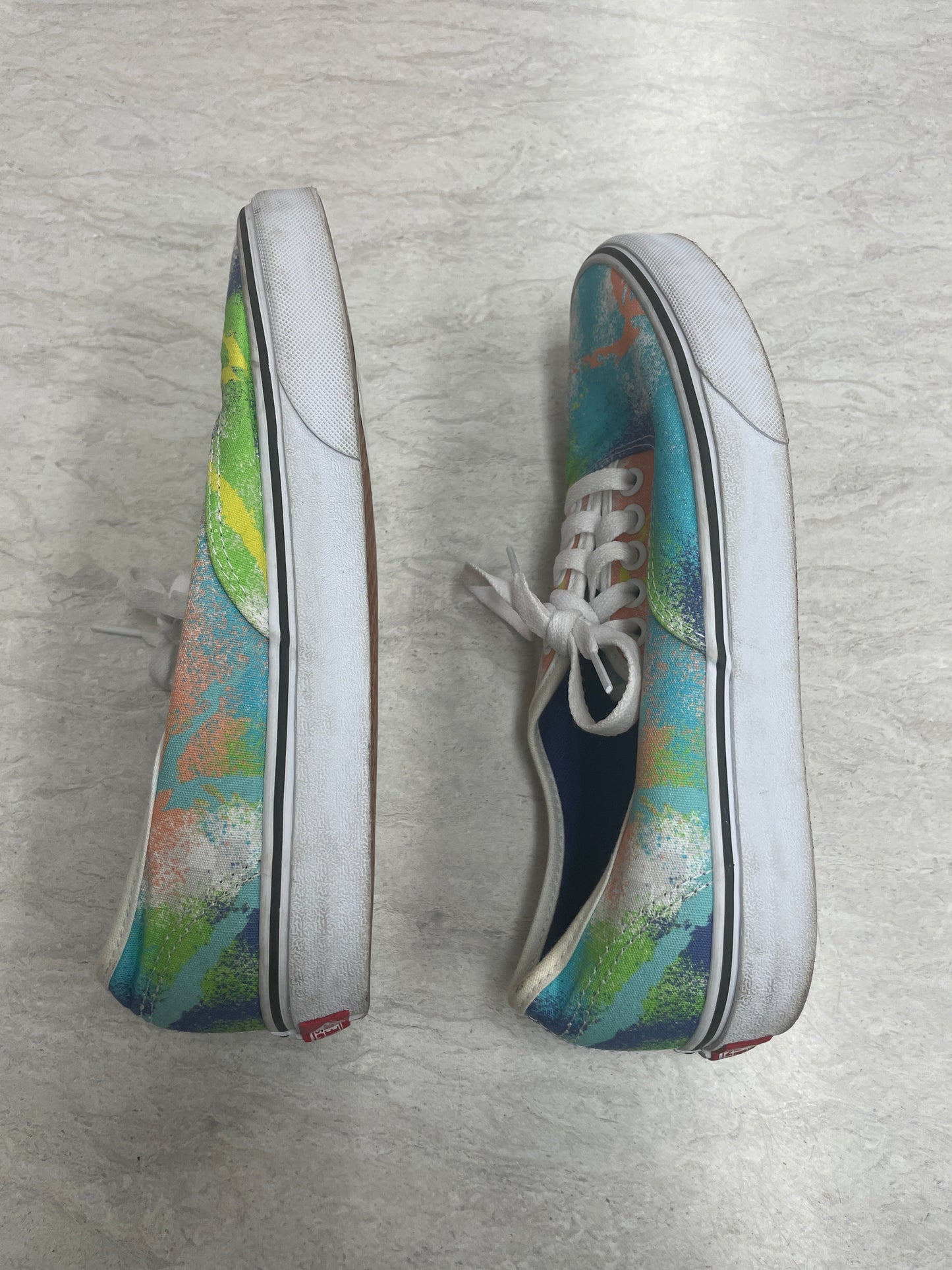 Multi-colored Shoes Sneakers Vans, Size 9.5