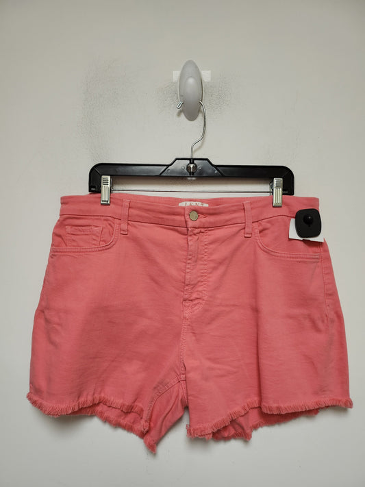 Shorts By 7 For All Mankind In Pink Denim, Size: 12