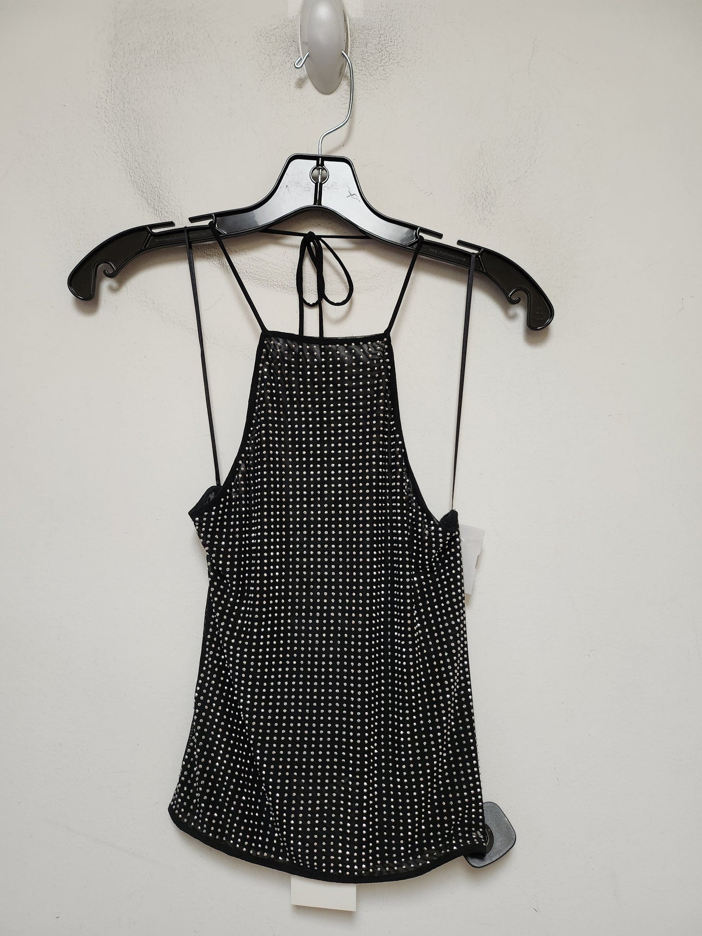 Tank Top By Zara In Black & Silver, Size: M