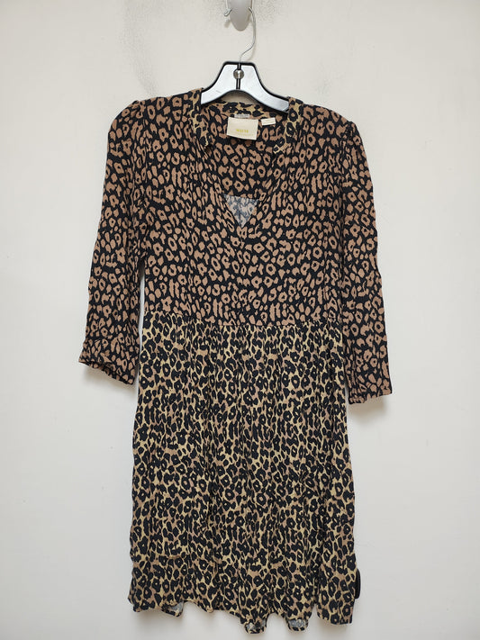 Dress Casual Short By Maeve In Animal Print, Size: Xs