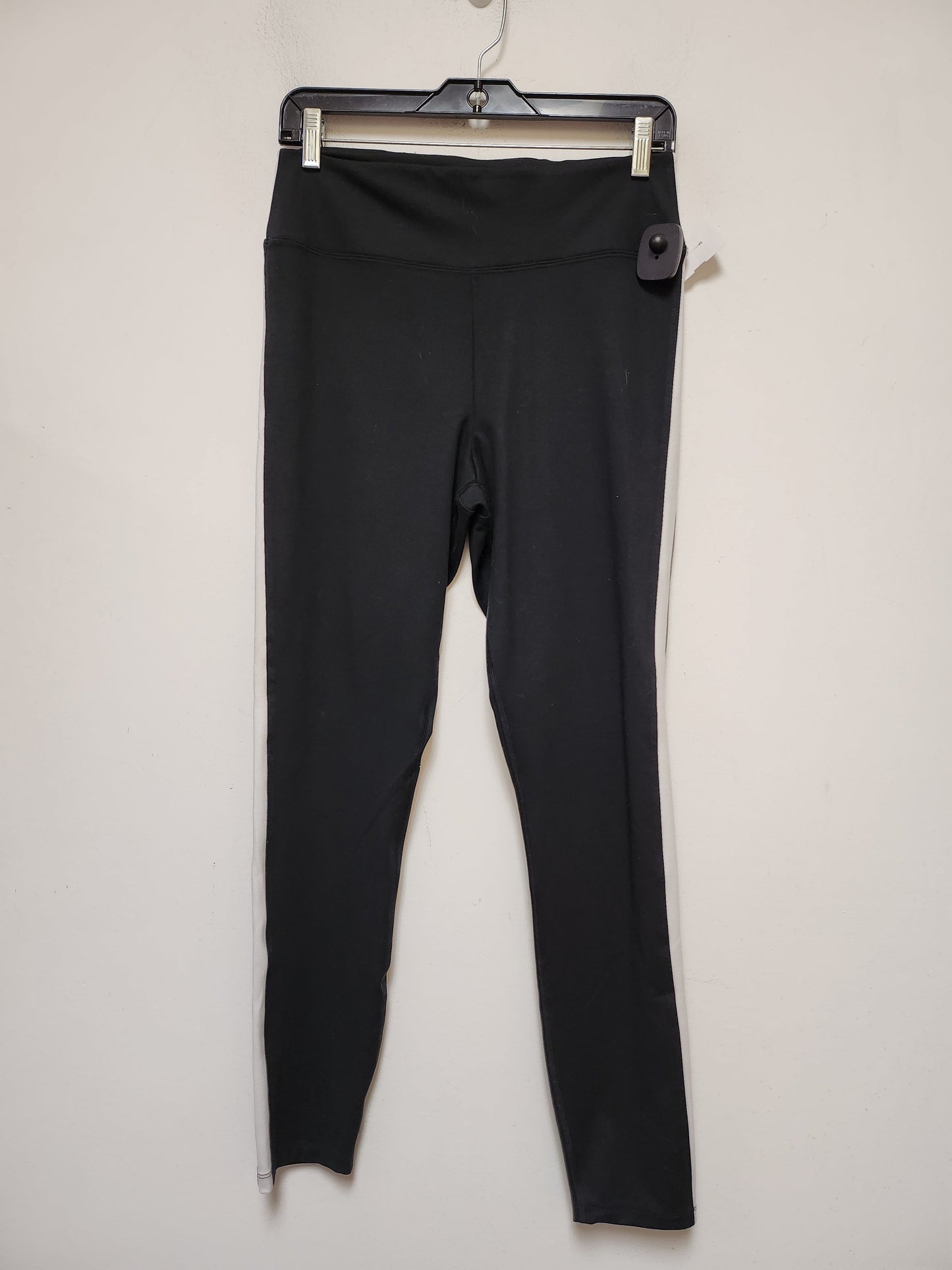 Athletic Leggings By Pink In Black & White, Size: L