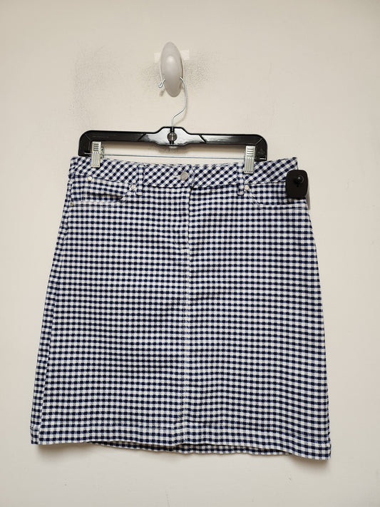 Skirt Mini & Short By Talbots In Plaid Pattern, Size: 10