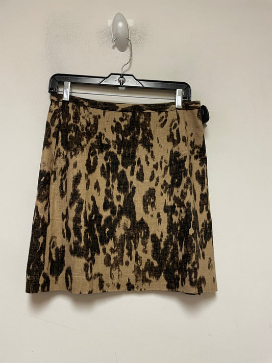 Skirt Mini & Short By Banana Republic In Brown, Size: 4