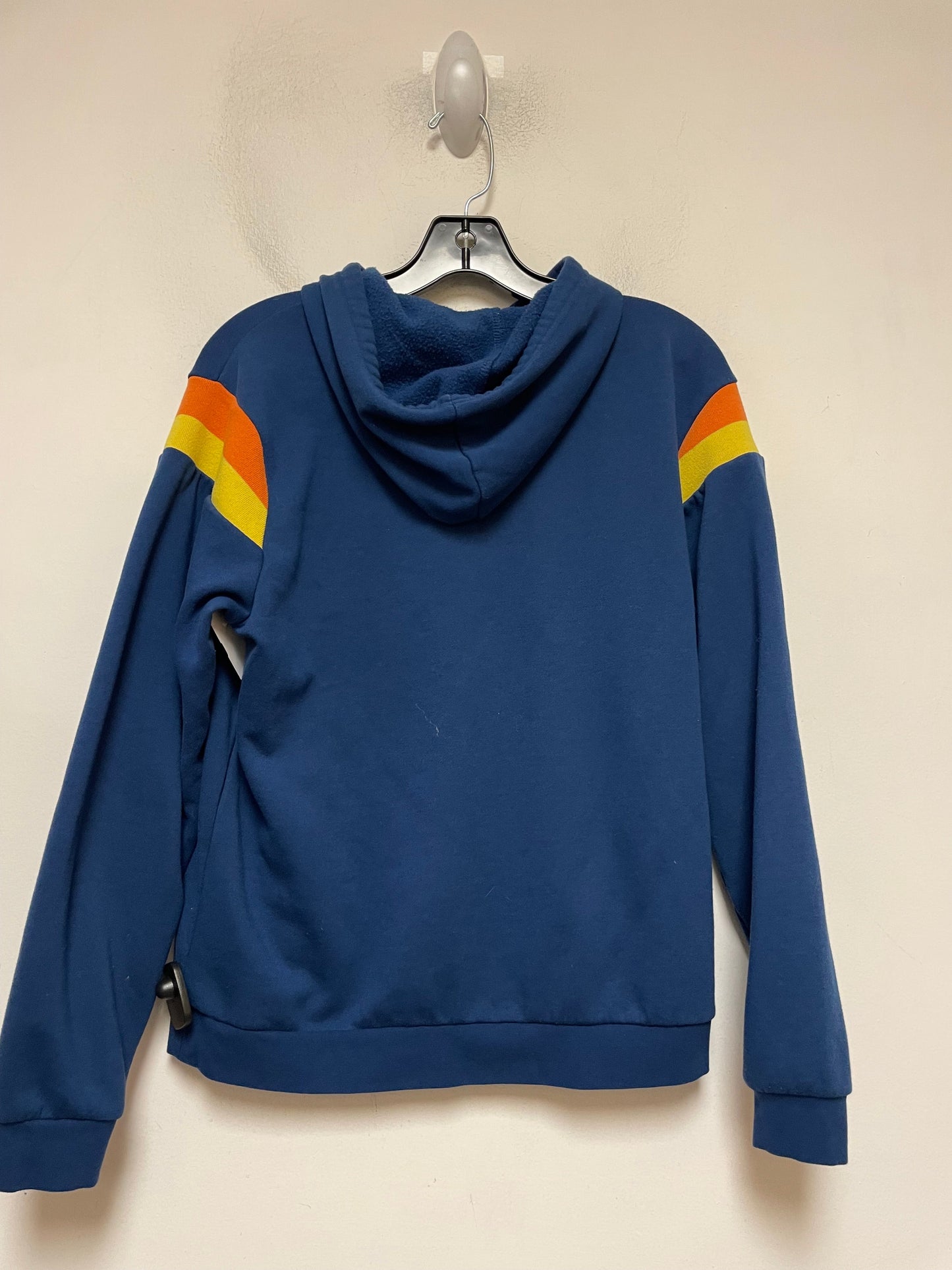 Sweatshirt Hoodie By Walt Disney In Blue, Size: S