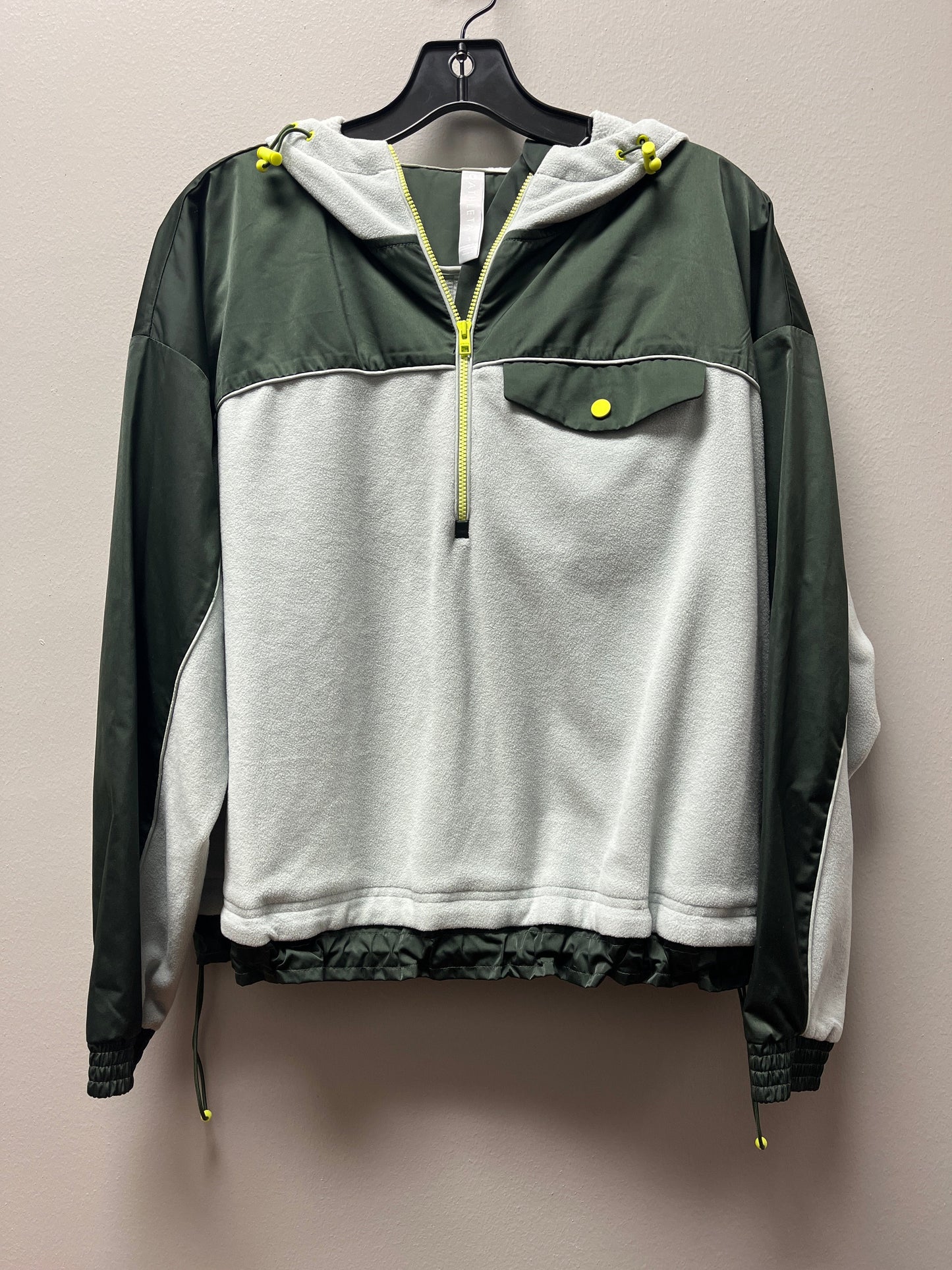 Athletic Jacket By Athleta In Green, Size: S