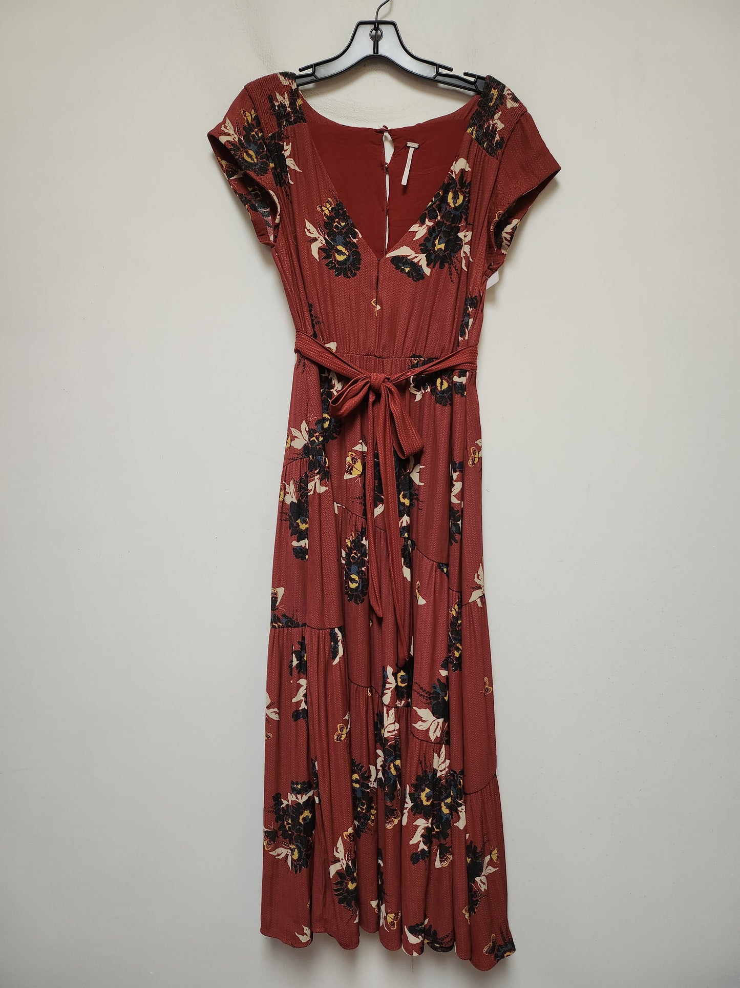 Dress Casual Maxi By Free People In Floral Print, Size: S