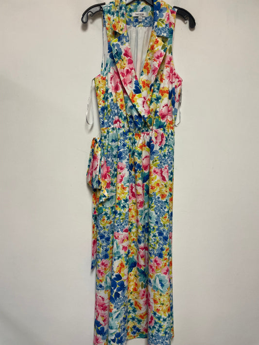 Dress Casual Maxi By Kensie In Floral Print, Size: Onesize