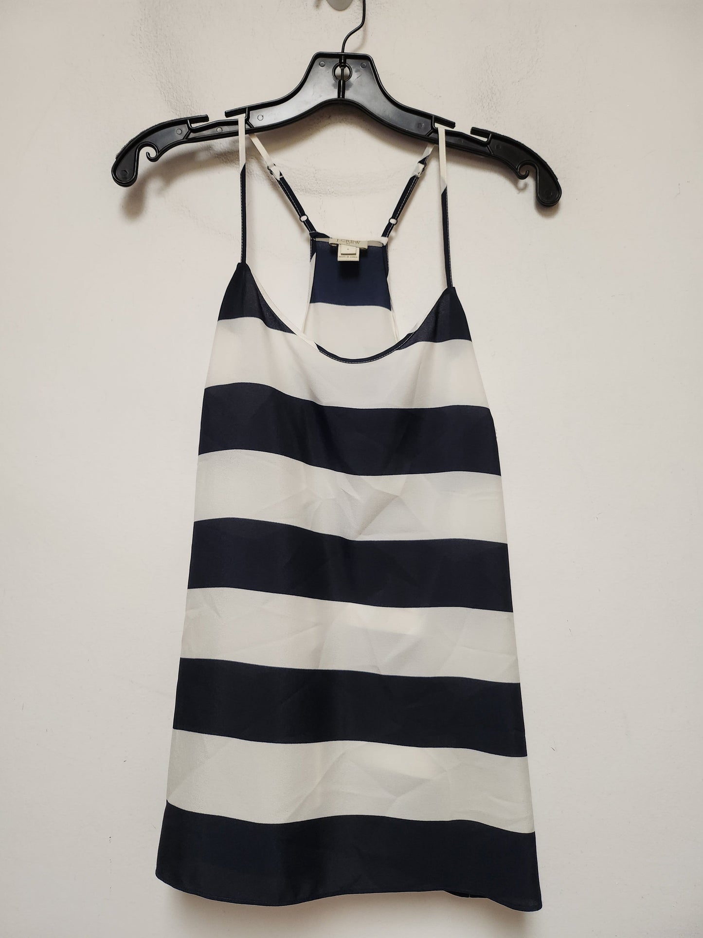 Top Sleeveless By J. Crew In Striped Pattern, Size: S