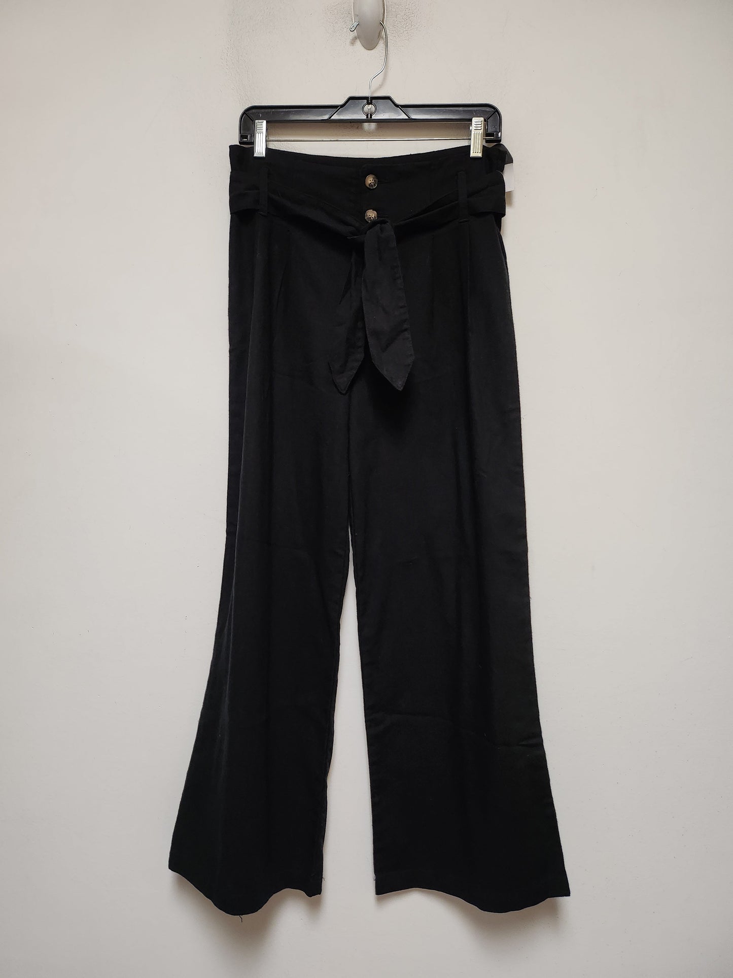 Pants Wide Leg By Blue Rain In Black, Size: M