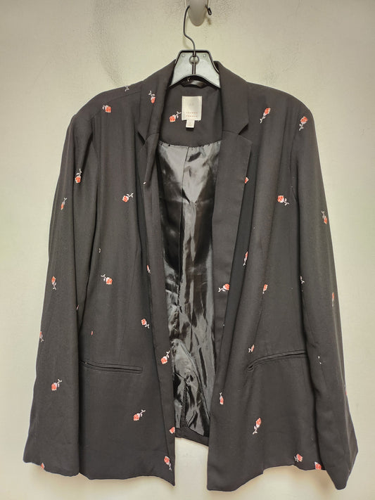 Blazer By Lc Lauren Conrad In Floral Print, Size: L