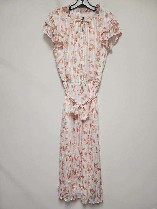 Dress Casual Maxi By Anne Klein In Floral Print, Size: L