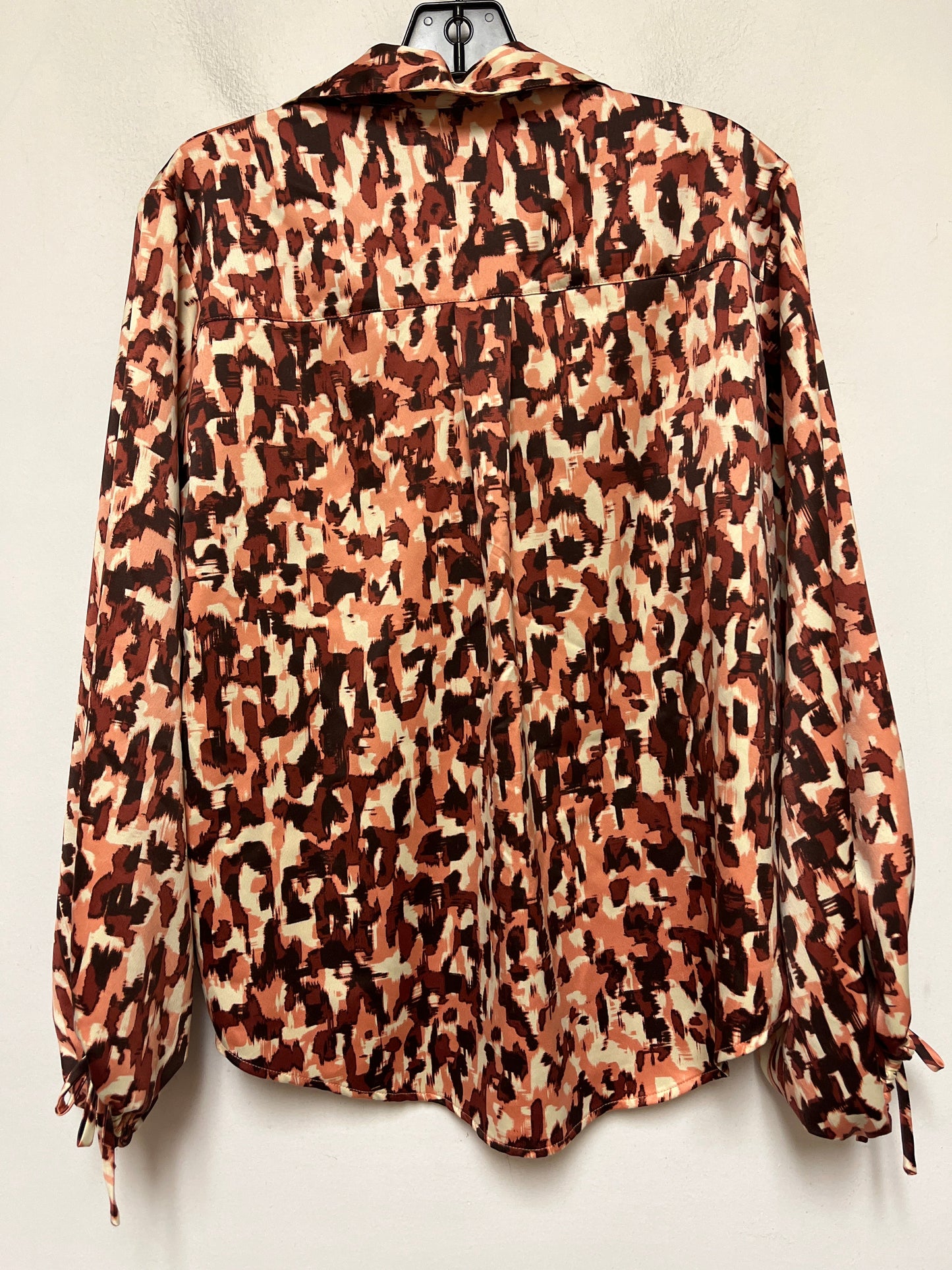 Top Long Sleeve By Marc New York In Multi-colored, Size: L