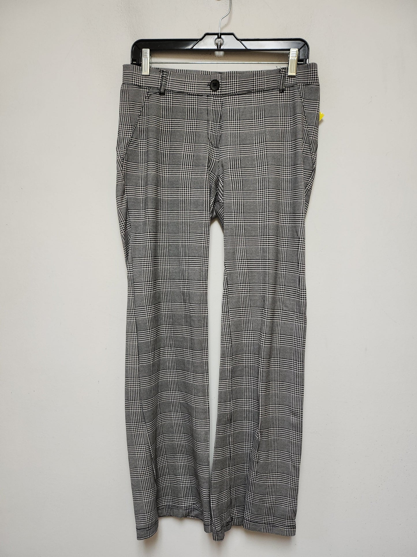 Pants Leggings By Betabrand In Plaid Pattern, Size: 8