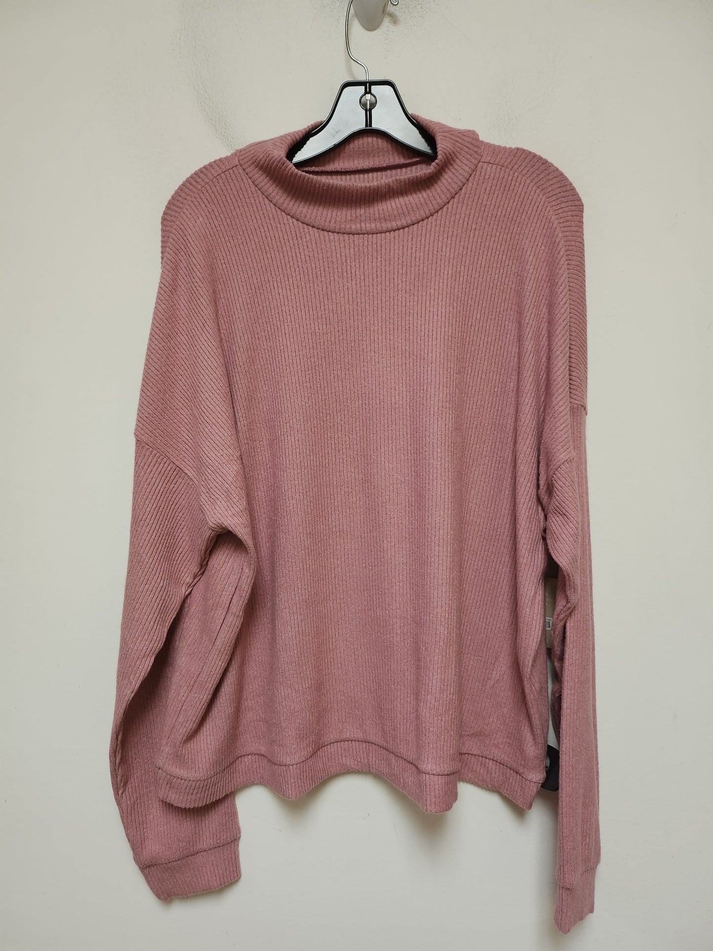 Top Long Sleeve By Lucky Brand In Pink, Size: Xl