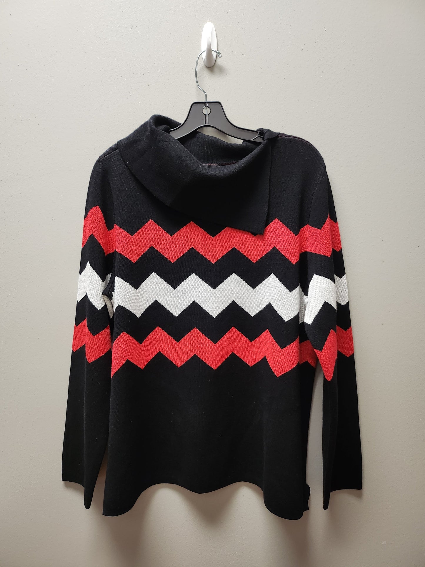 Sweater By Investments In Chevron Pattern, Size: Xl