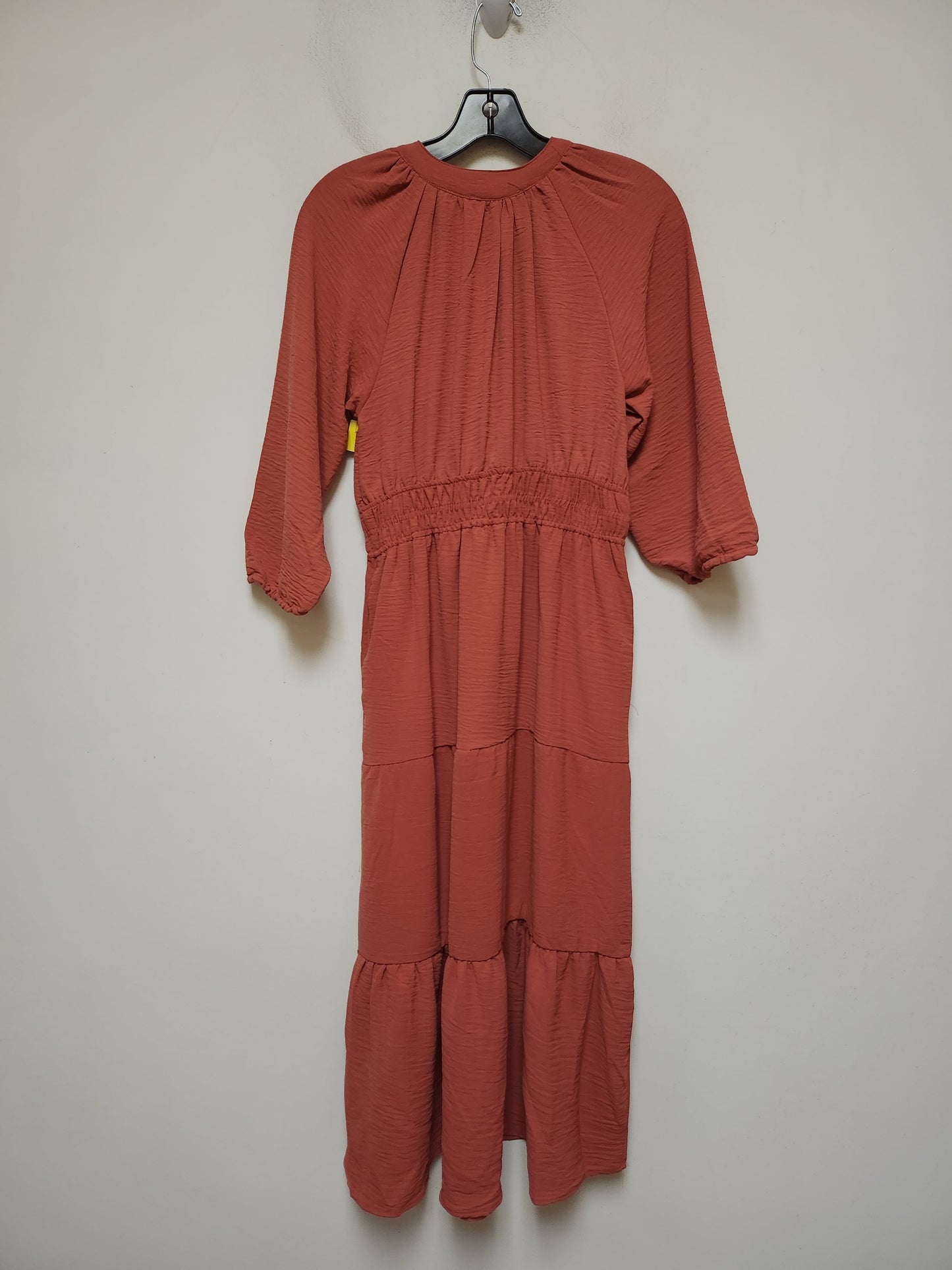 Dress Casual Maxi By Lucky Brand In Orange, Size: S