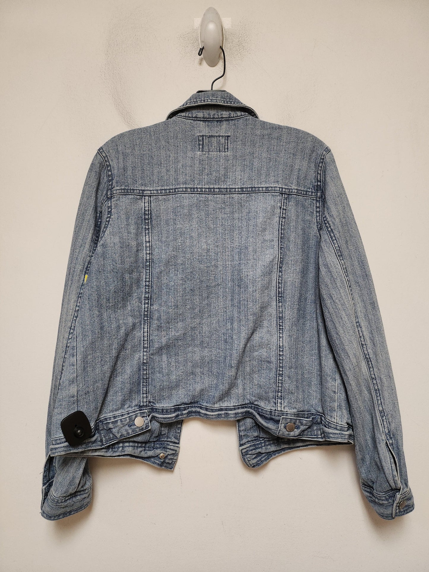 Jacket Denim By Universal Thread In Blue Denim, Size: L