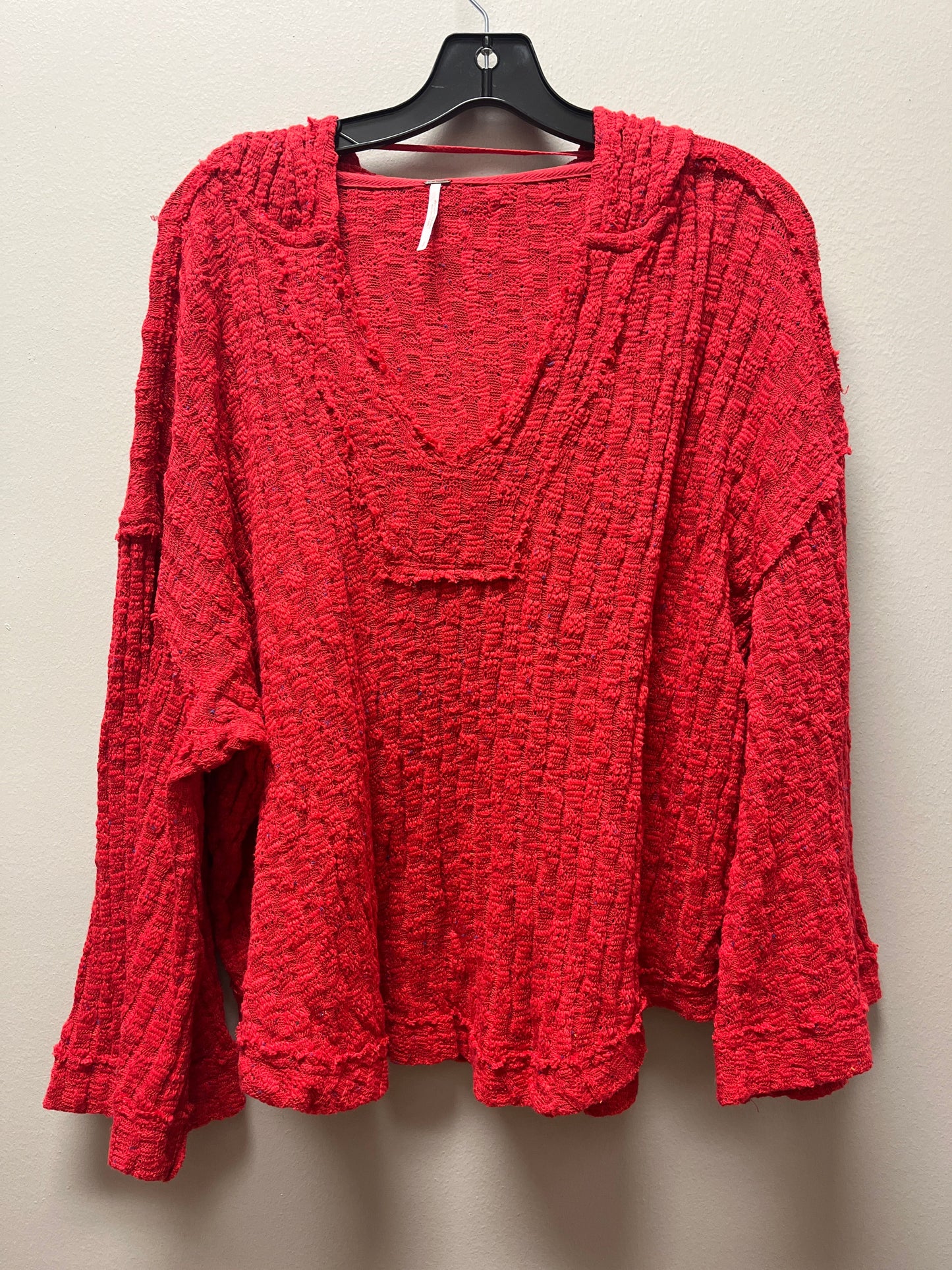 Sweater By Free People In Red, Size: S