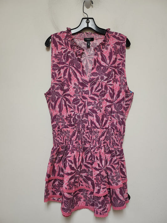 Dress Casual Short By Aqua In Floral Print, Size: Xl