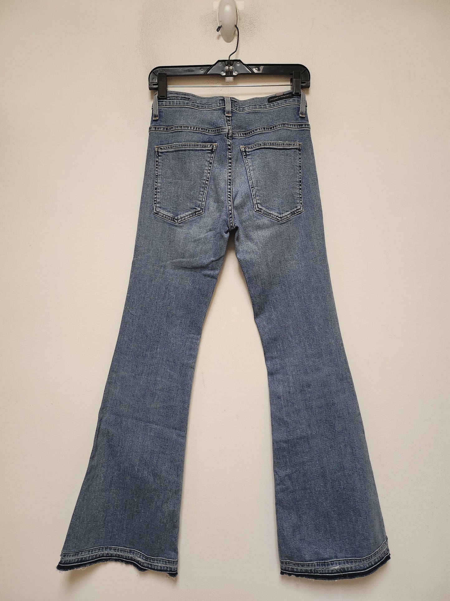 Jeans Flared By Citizens Of Humanity In Blue Denim, Size: 2