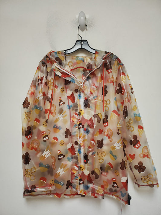 Coat Raincoat By Walt Disney In Multi-colored, Size: Xl