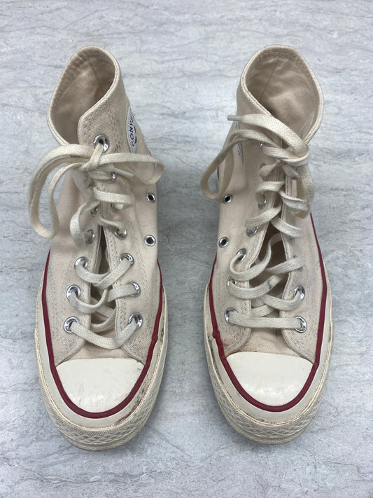 Shoes Sneakers By Converse In Cream, Size: 5.5