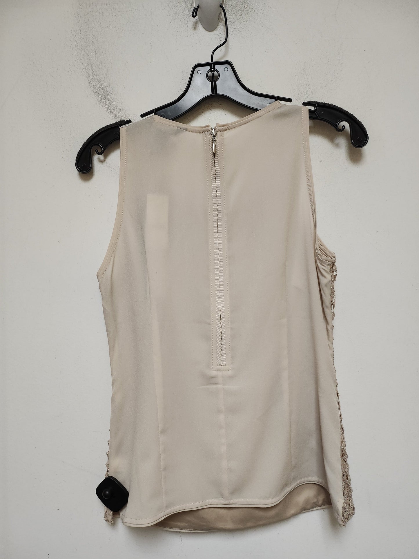 Top Sleeveless By White House Black Market In Tan, Size: Xs