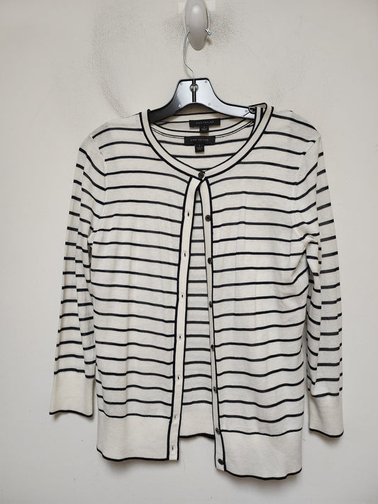 Sweater 2pc By Ann Taylor In Striped Pattern, Size: M