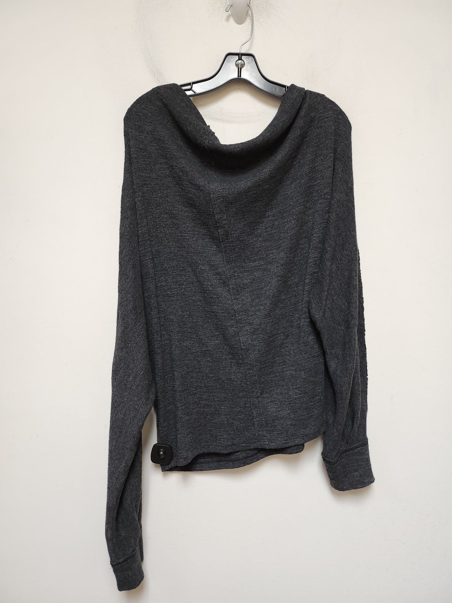 Top Long Sleeve By We The Free In Grey, Size: L