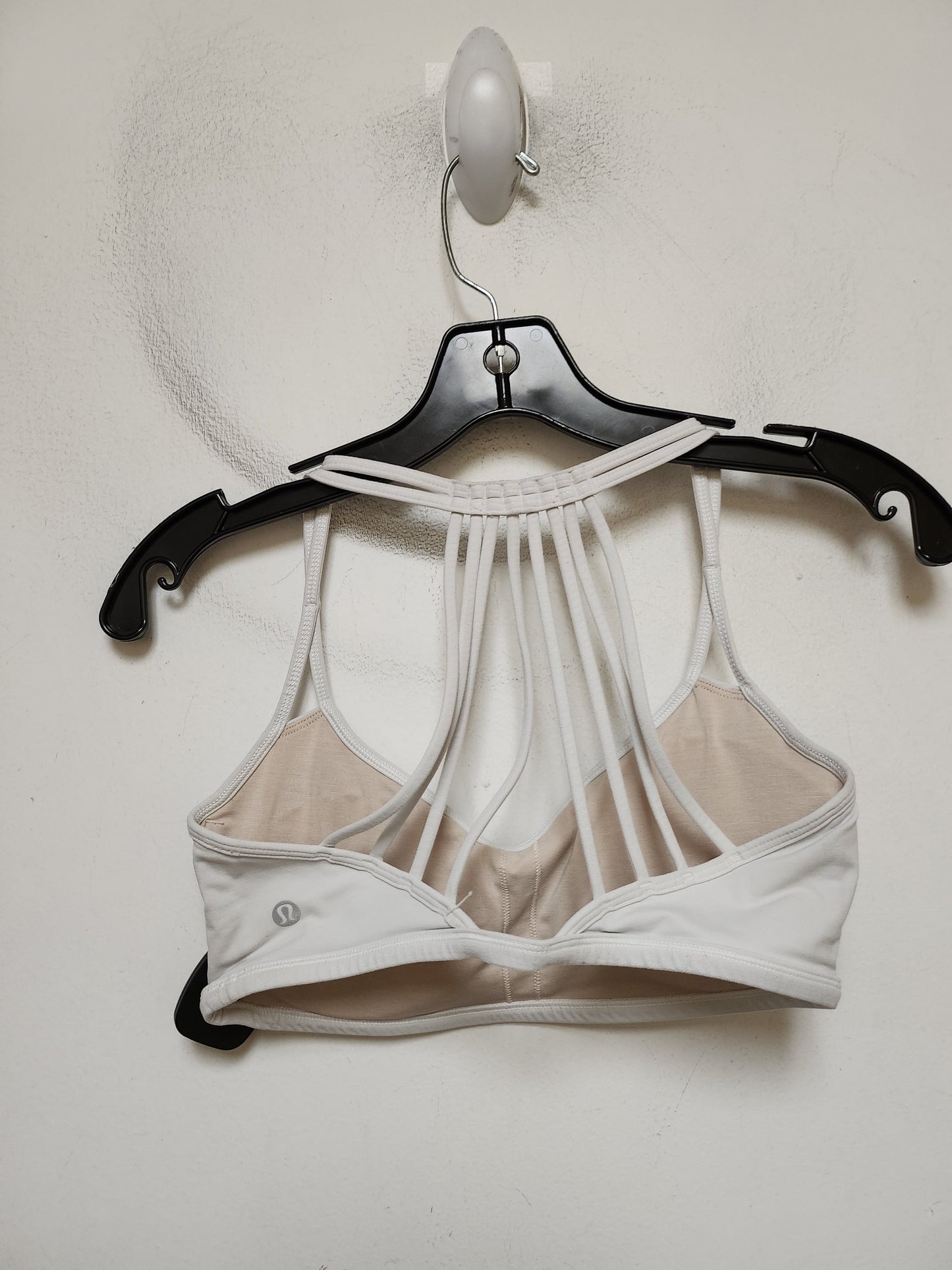 Athletic Bra By Lululemon In White, Size: 6