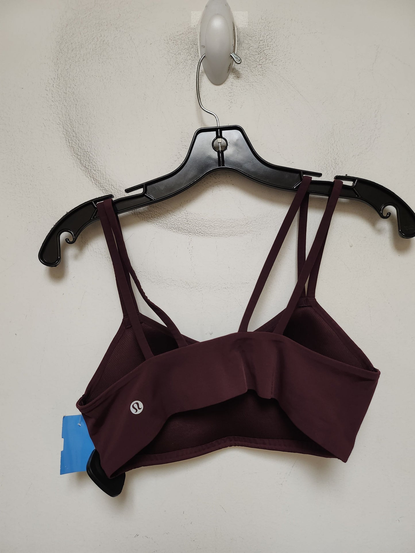 Athletic Bra By Lululemon In Maroon, Size: 6