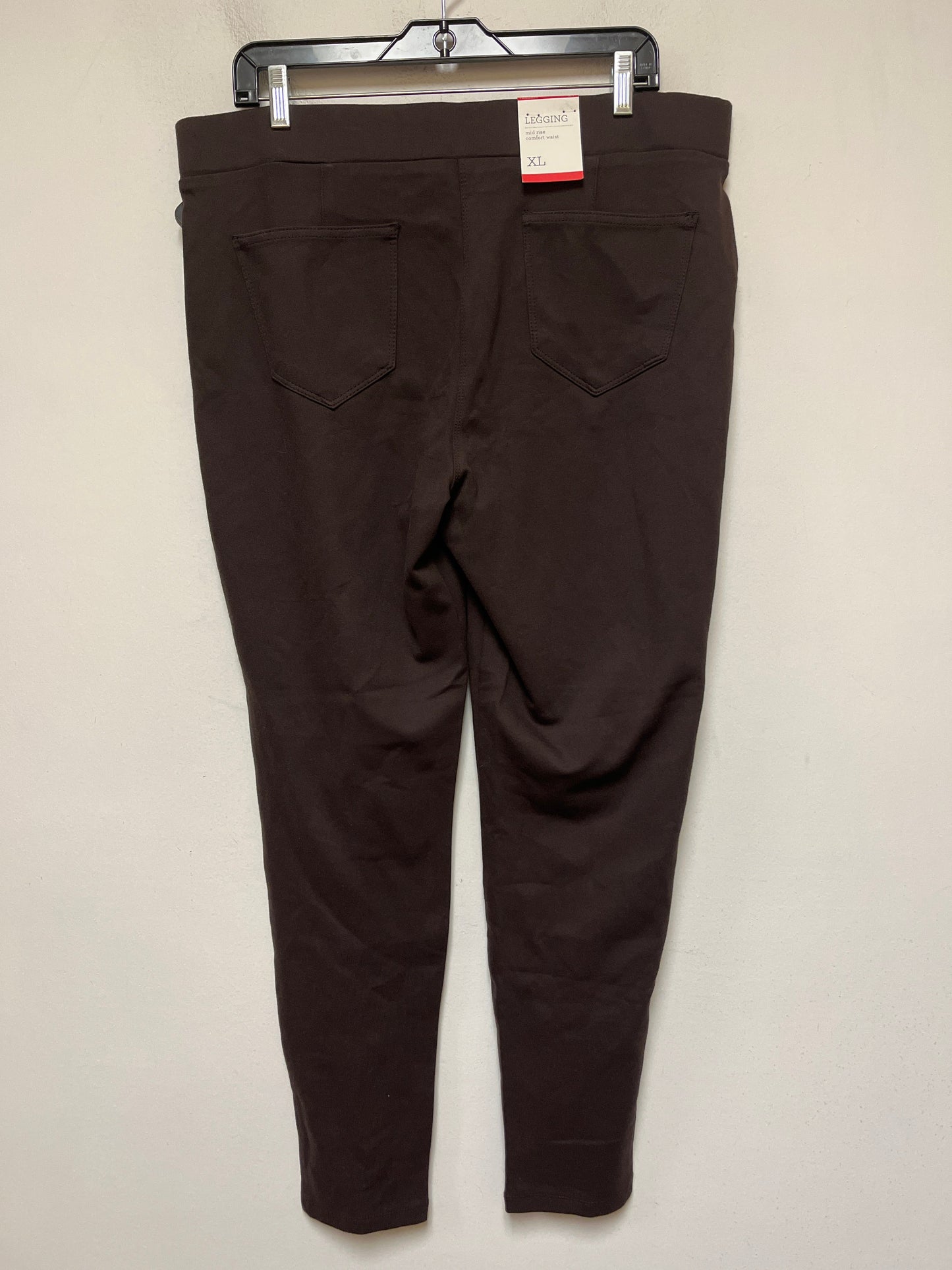 Pants Leggings By Style And Company In Brown, Size: 16