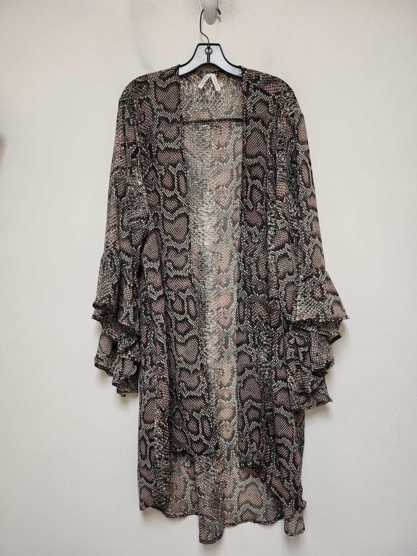 Kimono By Live 4 Truth In Snakeskin Print, Size: 3x