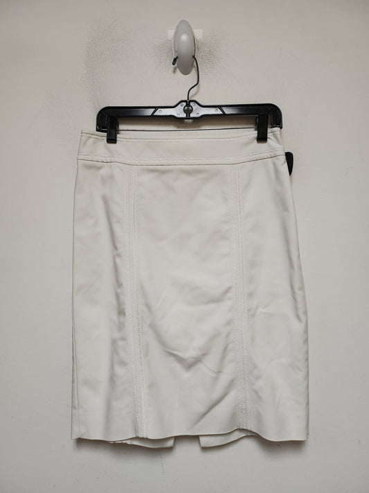 Skirt Midi By White House Black Market In White, Size: 6