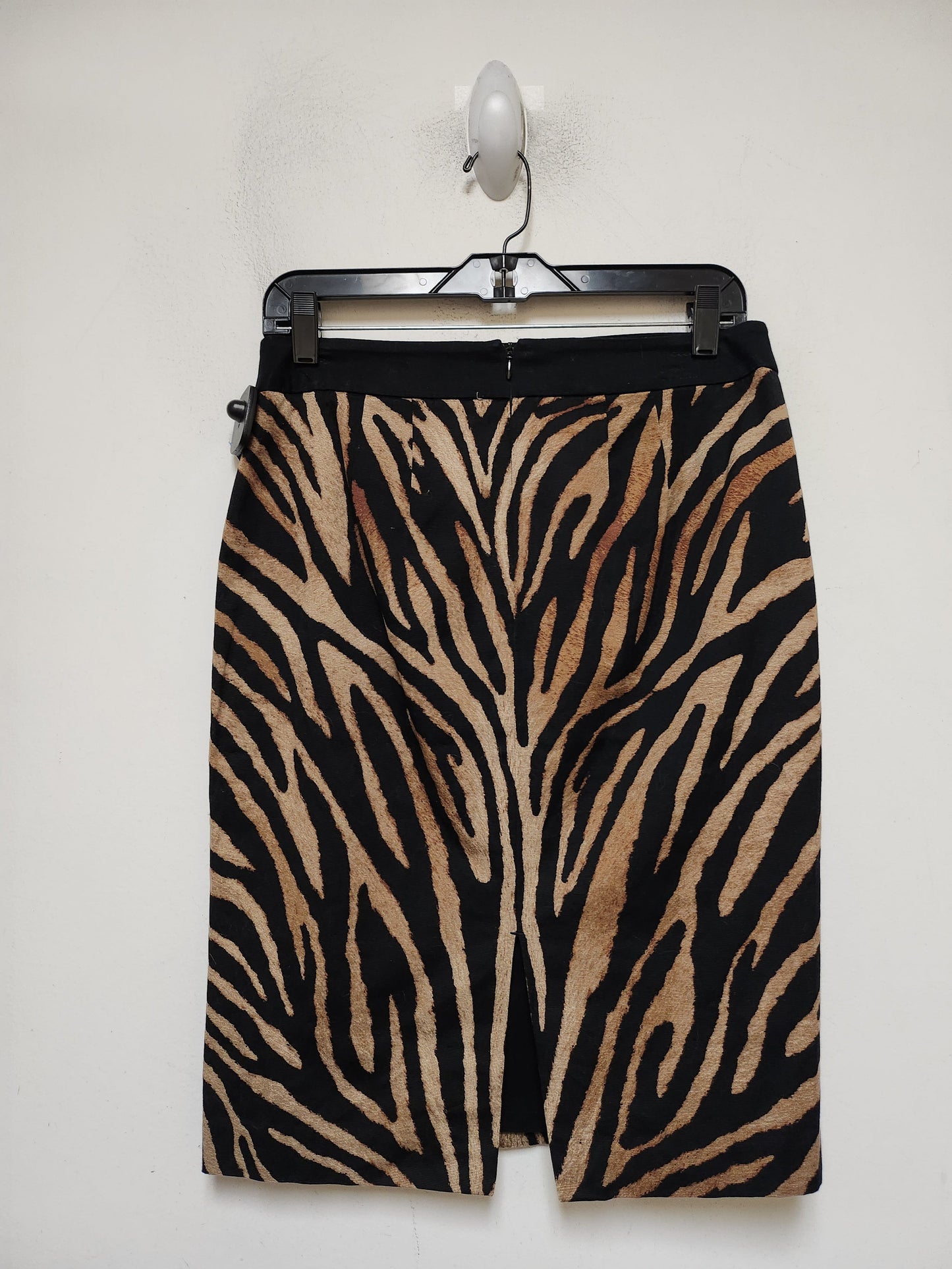 Skirt Midi By White House Black Market In Animal Print, Size: 6