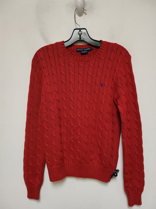 Sweater By Ralph Lauren In Red, Size: M