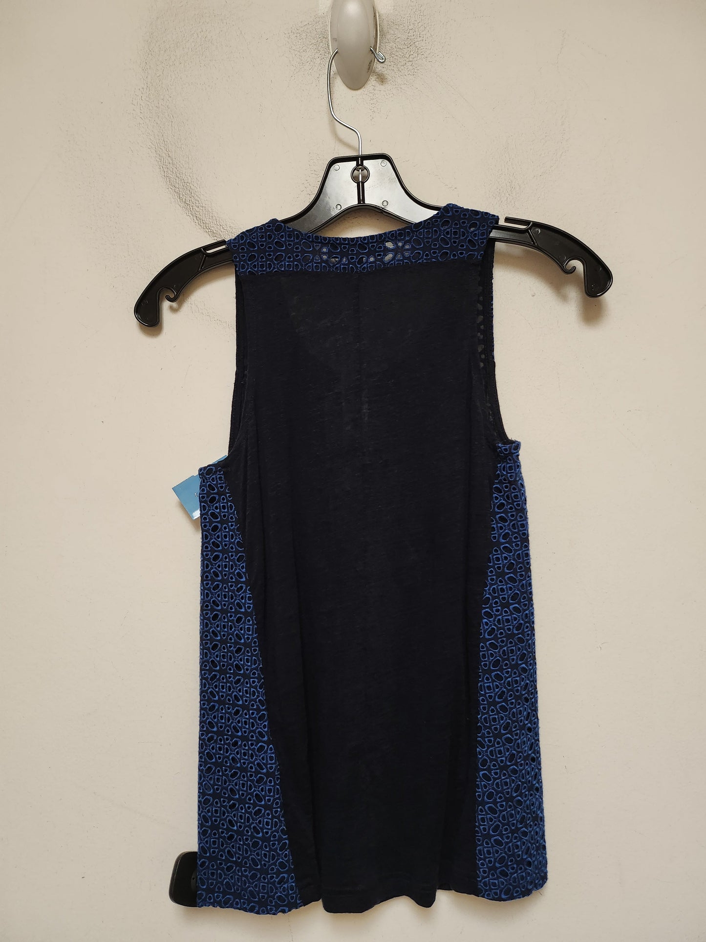 Top Sleeveless By J. Crew In Blue, Size: Xxs