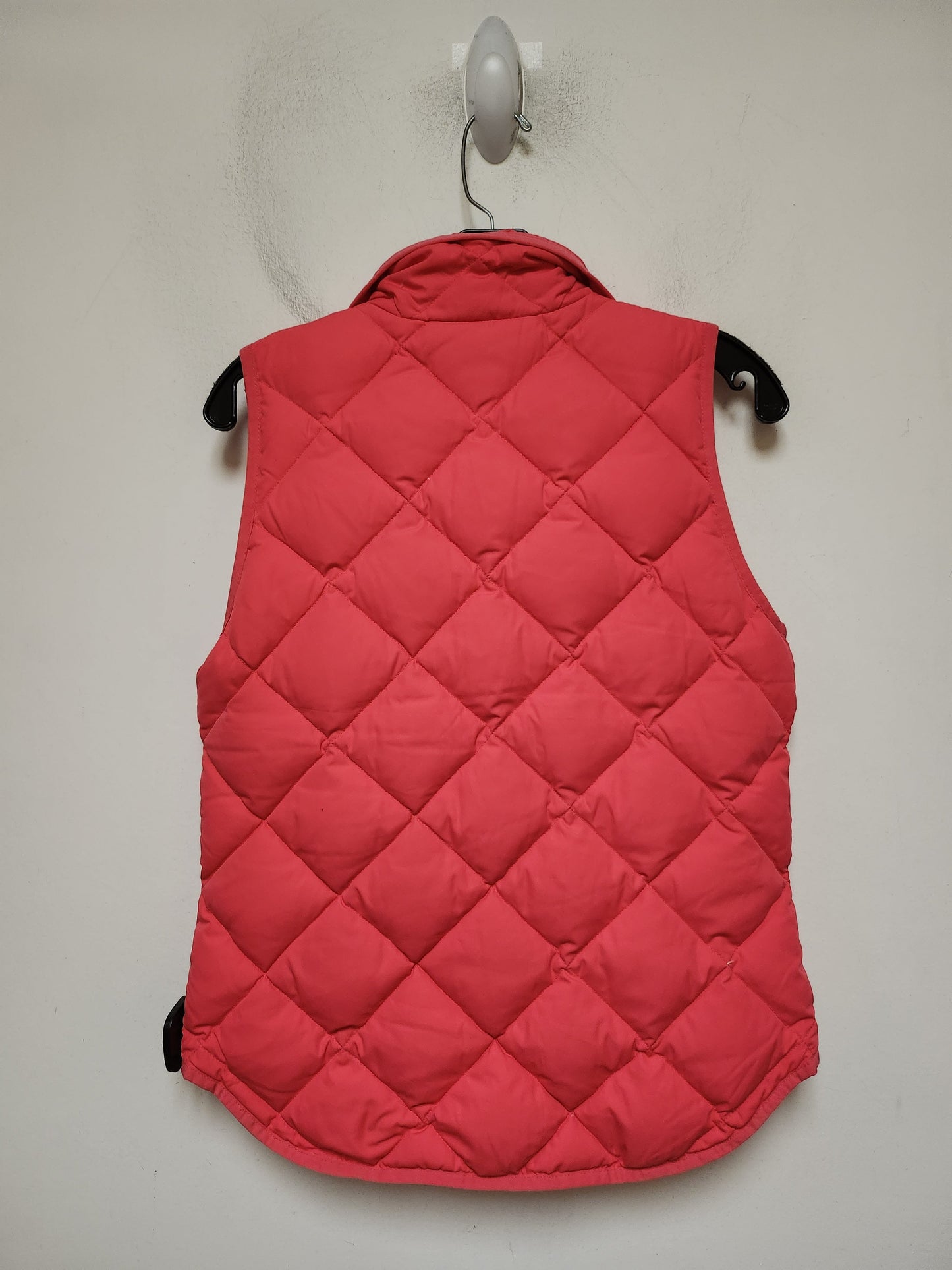 Vest Puffer & Quilted By J. Crew In Pink, Size: Xs