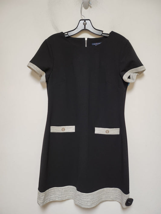 Dress Casual Midi By Tommy Hilfiger In Black & Grey, Size: M