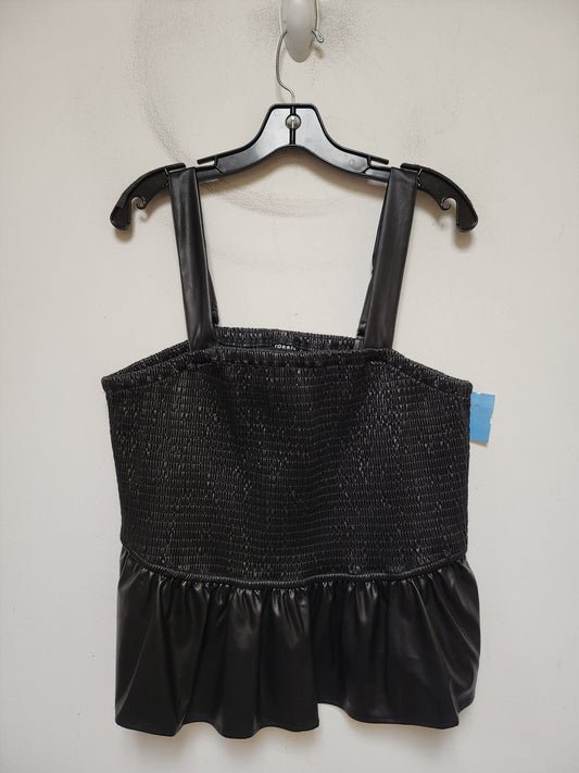 Top Sleeveless By Torrid In Black, Size: 2x