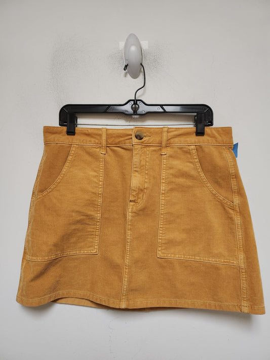 Skirt Mini & Short By American Eagle In Yellow, Size: 10