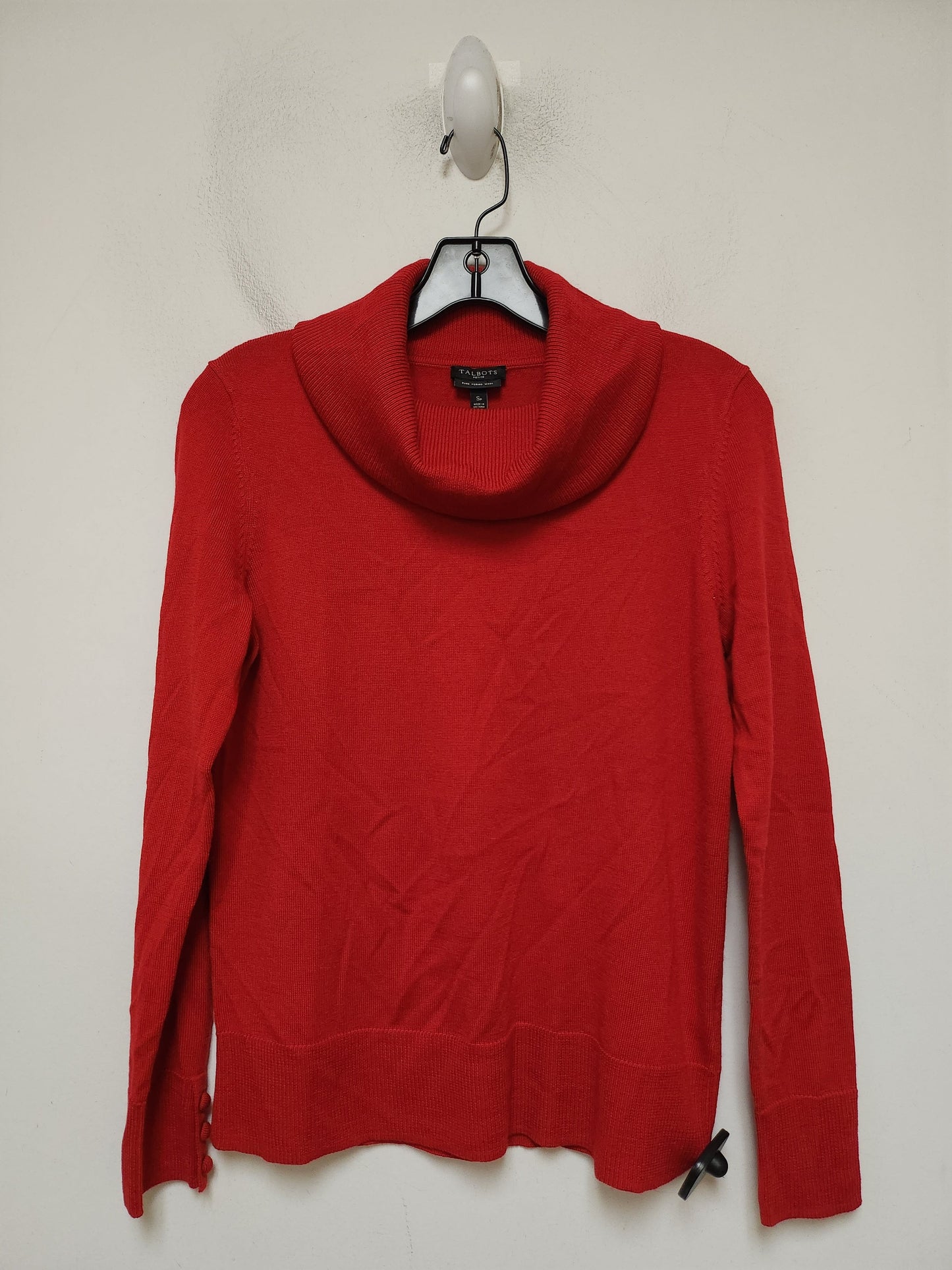 Sweater By Talbots In Red, Size: Sp