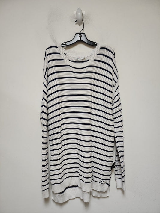 Dress Sweater By Vineyard Vines In Striped Pattern, Size: Xl