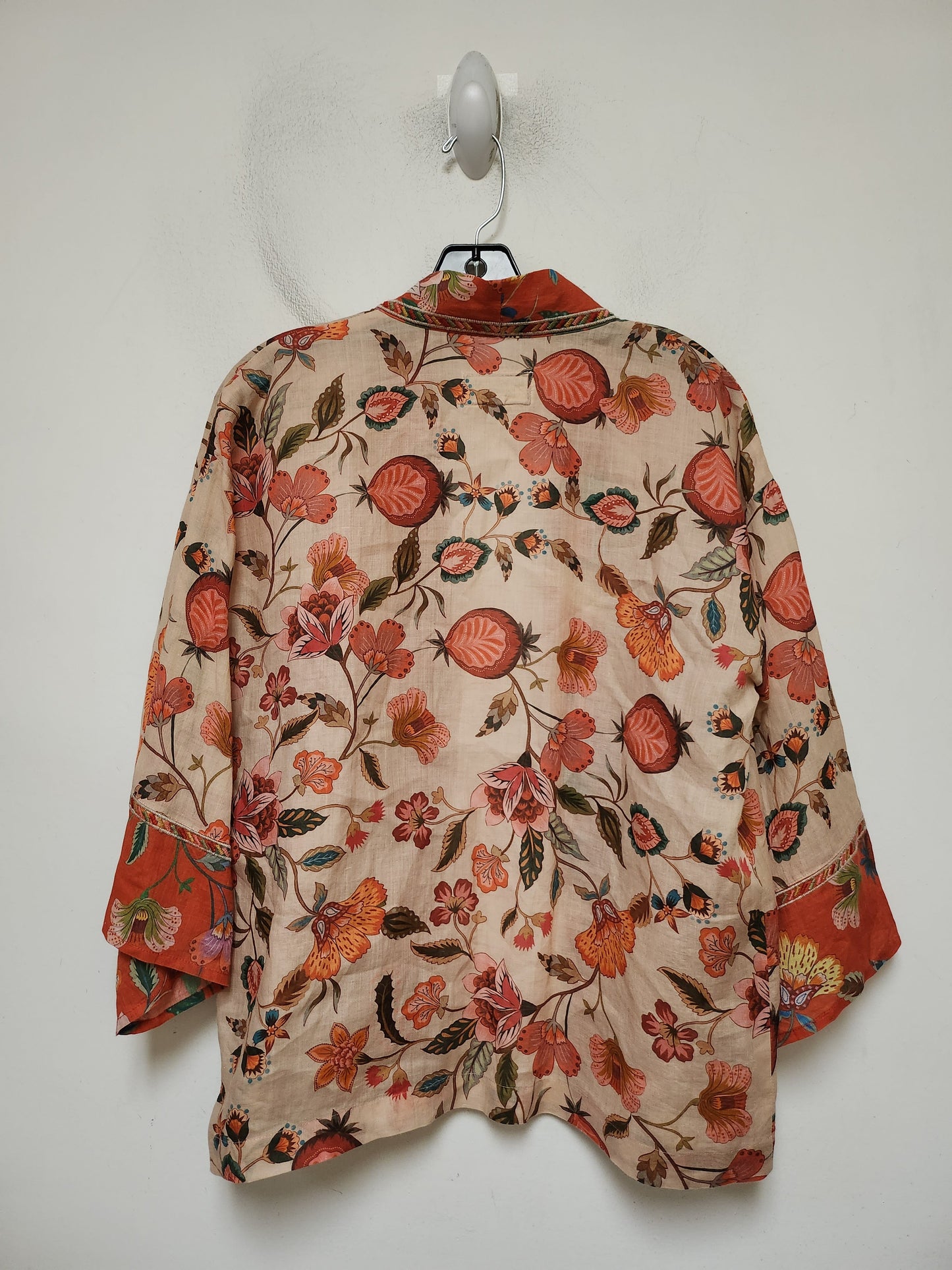 Kimono By Johnny Was In Floral Print, Size: Xs