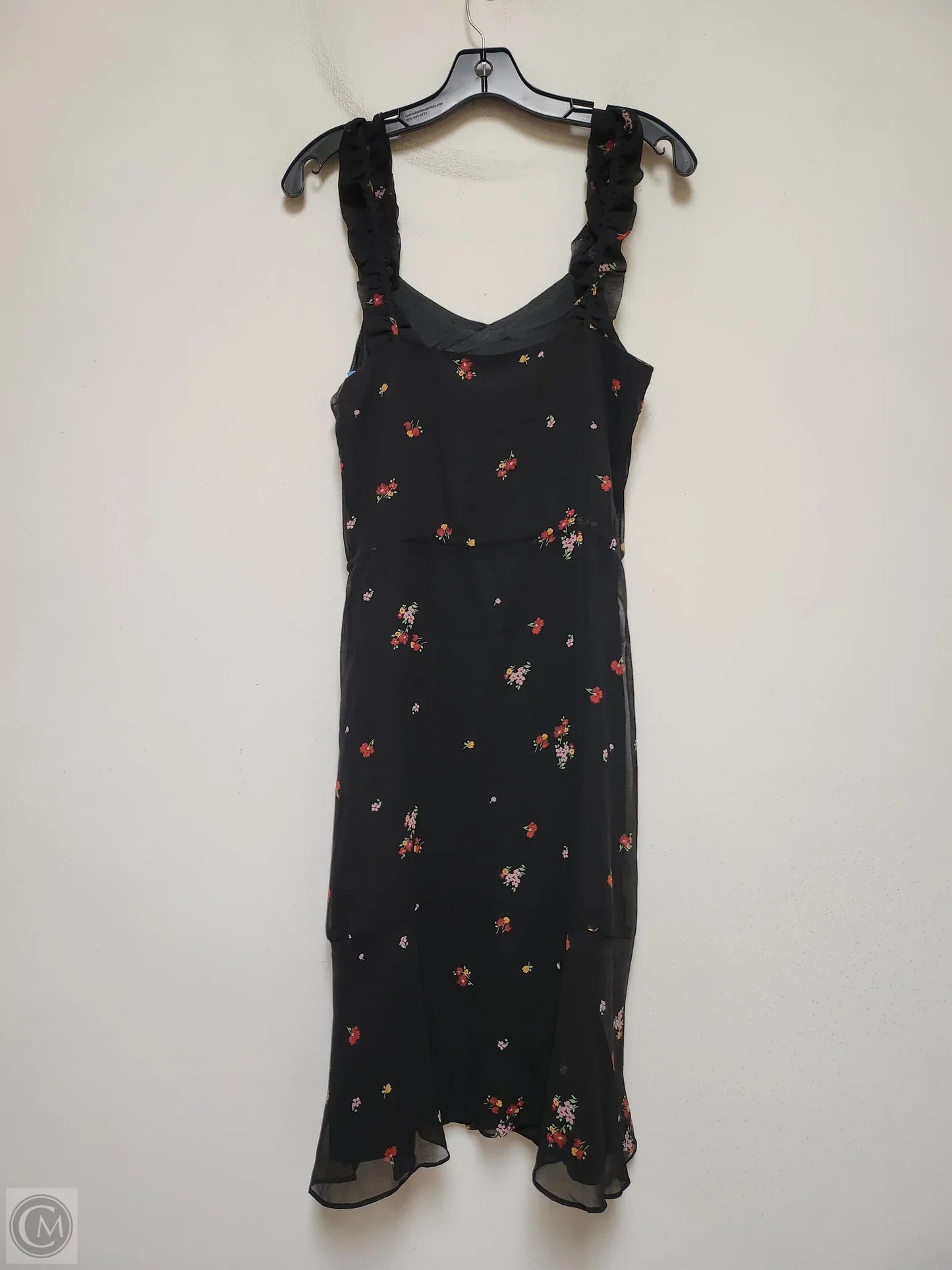 Dress Casual Midi By Who What Wear In Floral Print, Size: S