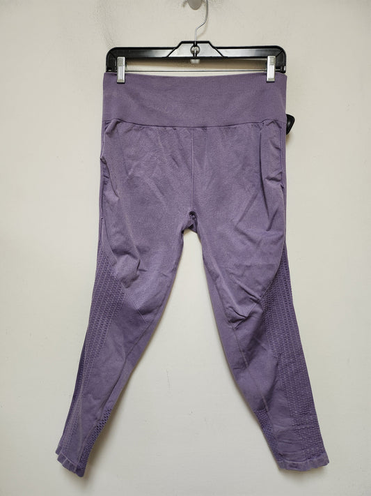 Athletic Leggings By Fabletics In Purple, Size: L