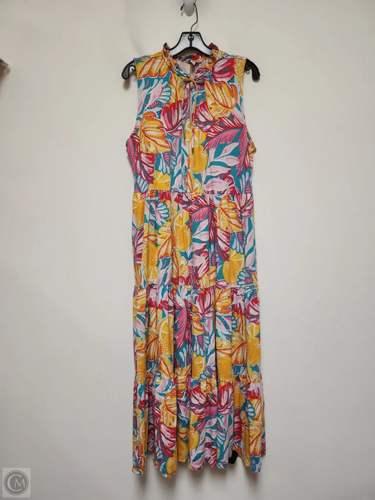 Dress Casual Maxi By Crown And Ivy In Multi-colored, Size: Xl