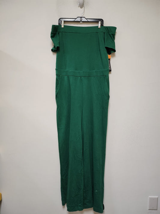 Jumpsuit By New York And Co In Green, Size: Xl