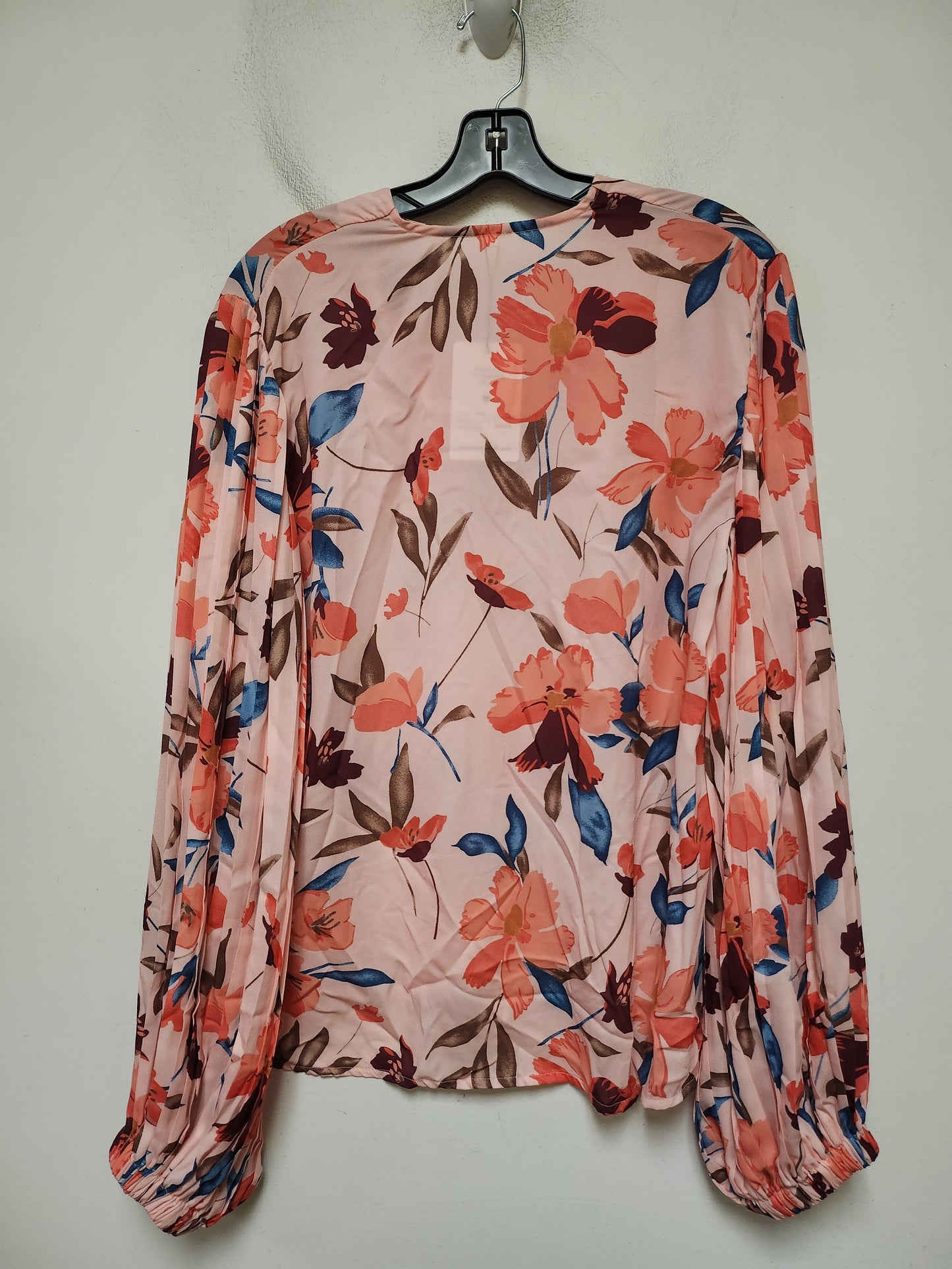 Top Long Sleeve By Clothes Mentor In Floral Print, Size: 2x